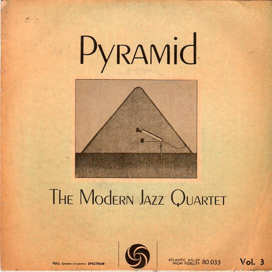 The Modern Jazz Quartet : Pyramid - Vol. 3 (7", EP)