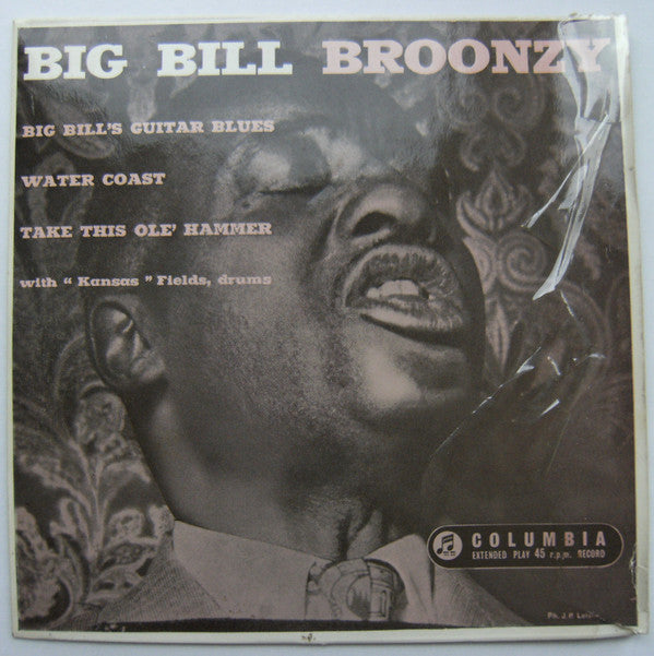 Big Bill Broonzy : Big Bill's Guitar Blues (7", EP)