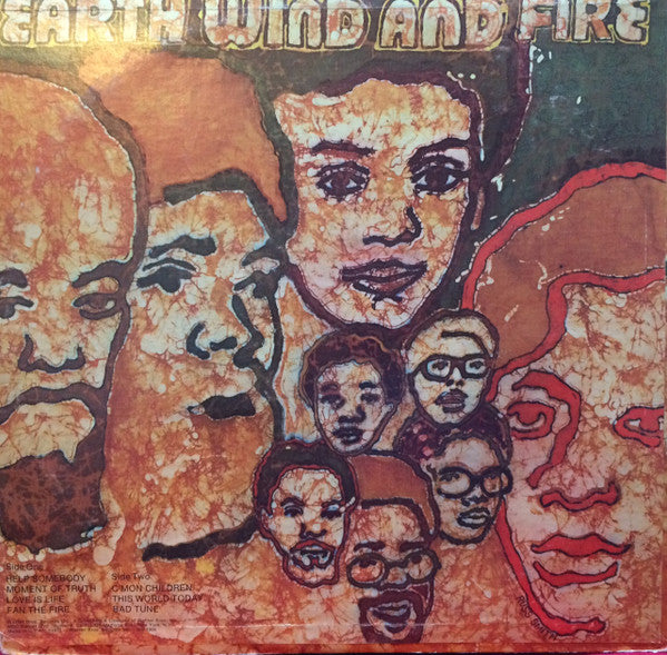 Earth, Wind & Fire : Earth, Wind & Fire (LP, Album, RE)