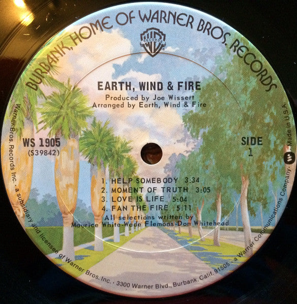 Earth, Wind & Fire : Earth, Wind & Fire (LP, Album, RE)