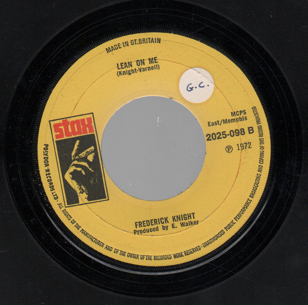 Frederick Knight : I've Been Lonely For So Long (7", Single, Lar)