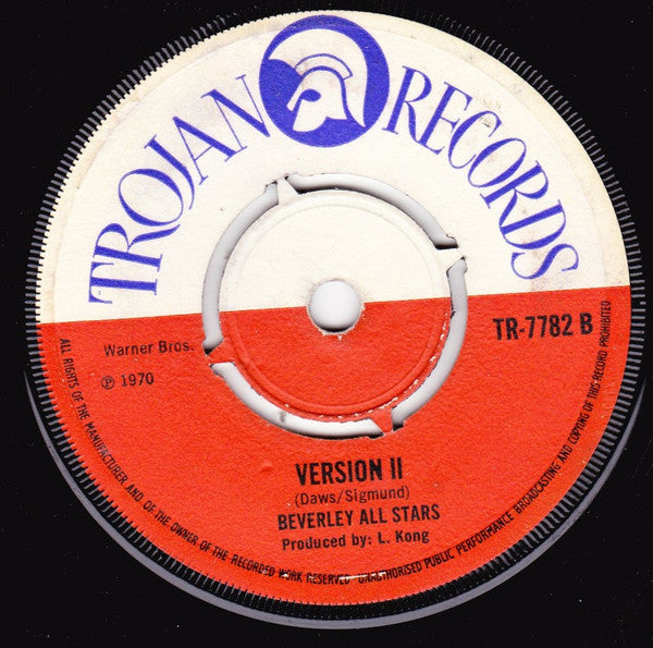 The Gaylads / Beverley's All Stars : It's All In The Game / Version II (7", Single)