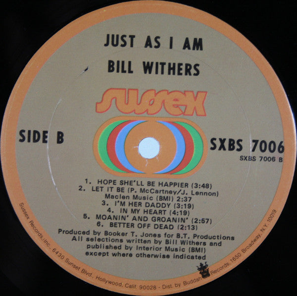Bill Withers : Just As I Am (LP, Album, ARP)