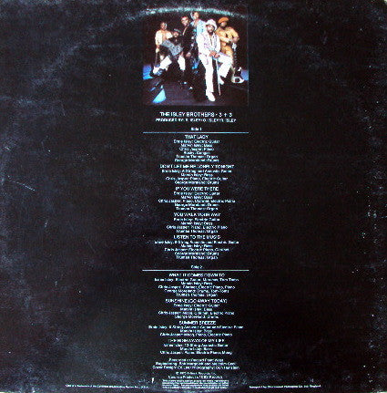 The Isley Brothers : 3 + 3 Featuring: That Lady (LP, Album, Yel)