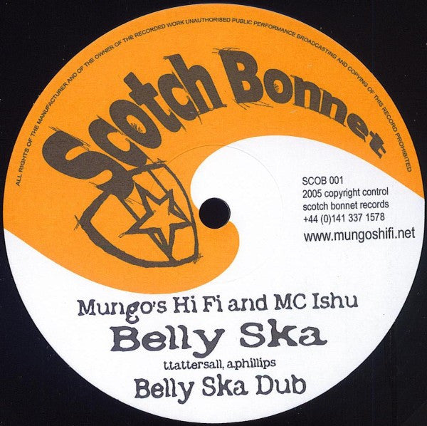 Mungo's Hi Fi* : Rasta Meditation / Belly Ska (10")