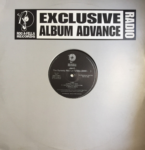 Jay-Z : The Dynasty Roc La Familia (2000- ) (2xLP, Album, Promo, Cle)
