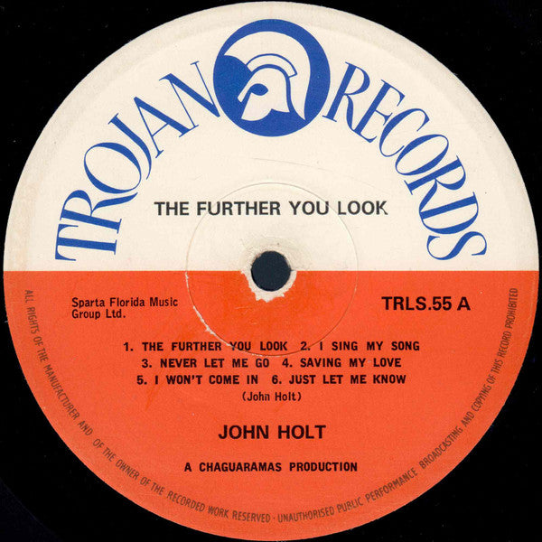 John Holt : The Further You Look (LP, Album)