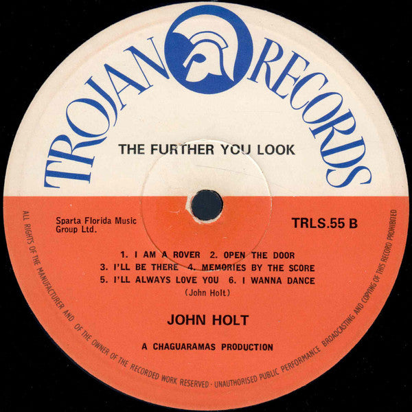 John Holt : The Further You Look (LP, Album)