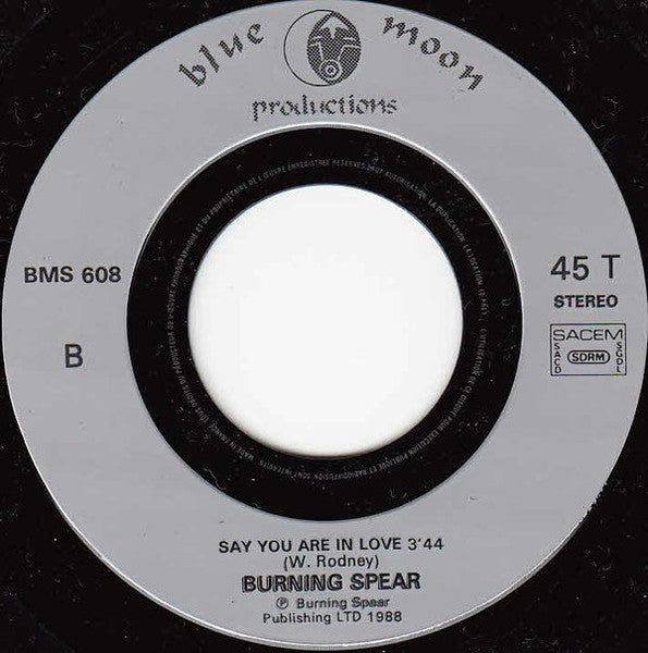 Burning Spear : Tell The Children (7")