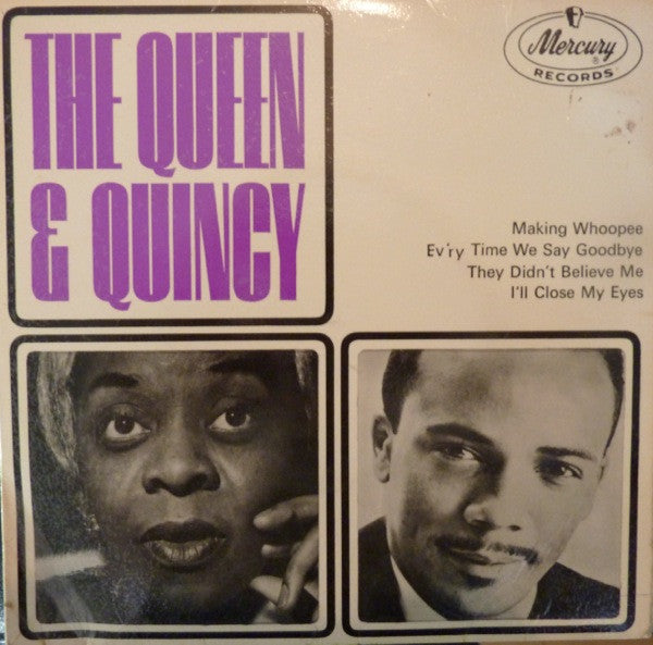 Dinah Washington With Quincy Jones And His Orchestra : The Queen & Quincy (7", EP)