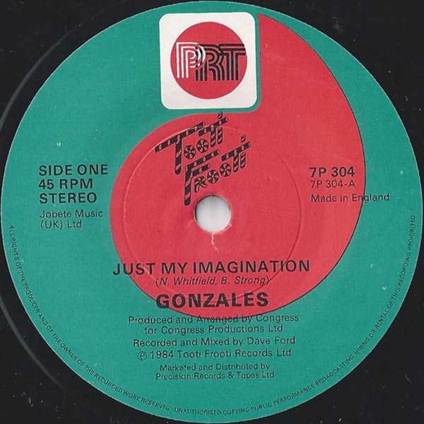 Gonzalez : Just My Imagination (7")