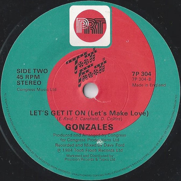 Gonzalez : Just My Imagination (7")