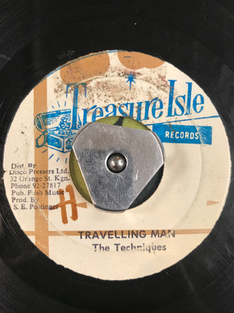 The Techniques / U-Roy : Travelling Man / My Girl (7", Single, RE)