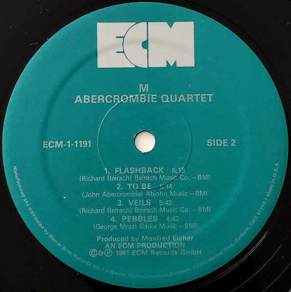 Abercrombie Quartet* : M (LP, Album)