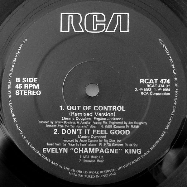 Evelyn King : Give Me One Reason (12", Single)