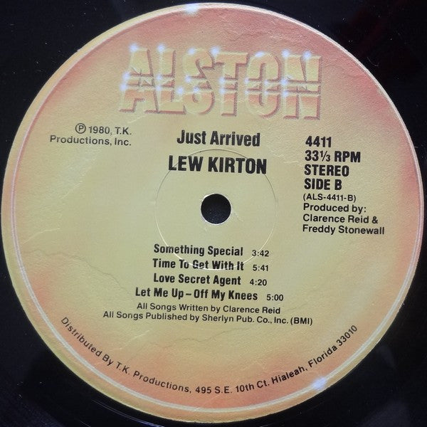 Lew Kirton : Just Arrived (LP, Album)