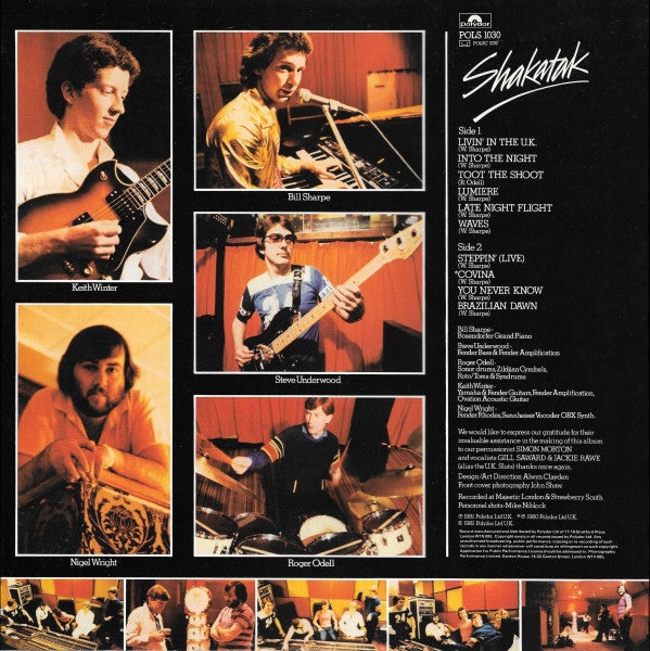 Shakatak : Drivin' Hard (LP, Album)
