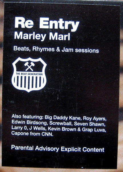 Marley Marl : Re-Entry (2xLP, Album)