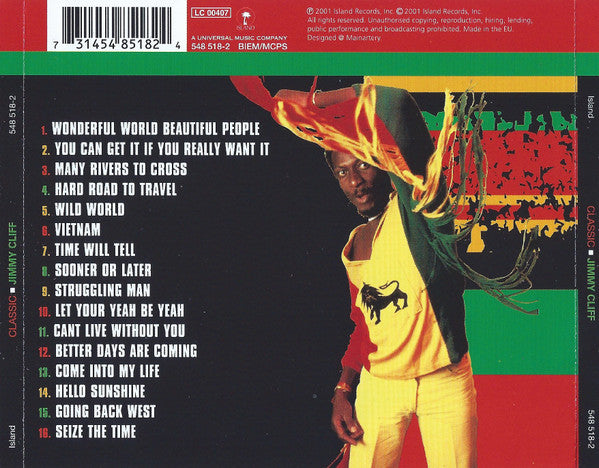 Jimmy Cliff : Classic Jimmy Cliff (CD, Comp)