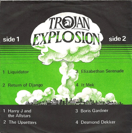 Various : Trojan Explosion (7", Maxi, Comp)