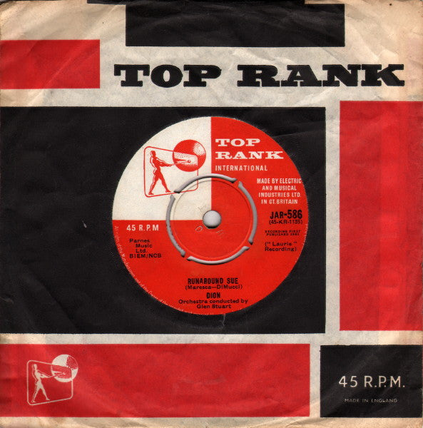 Dion (3) : Runaround Sue (7", Single)