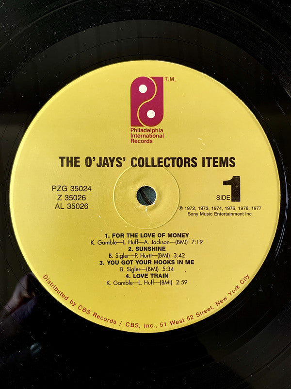 The O'Jays : Collectors' Items (2xLP, Comp, RE)