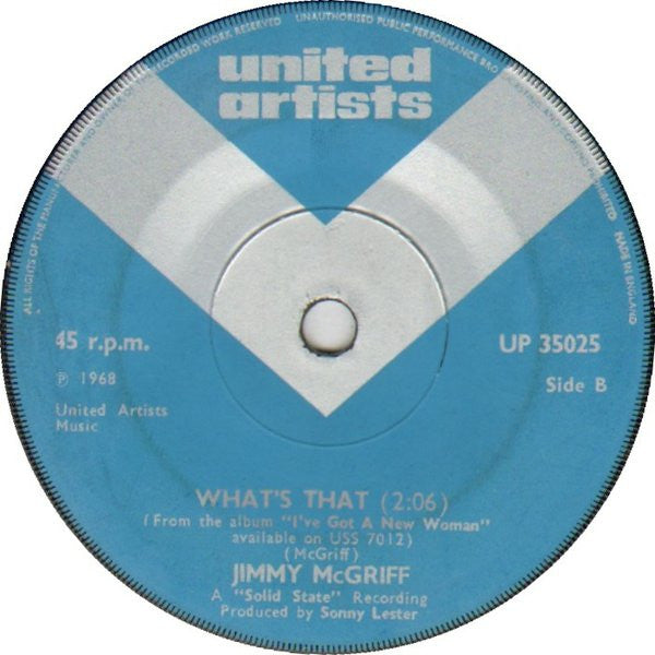 Jimmy McGriff : The Worm (7", Single)