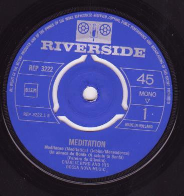 Charlie Byrd : Meditation (7", EP)