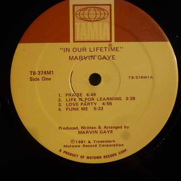 Marvin Gaye : In Our Lifetime (LP, Album)