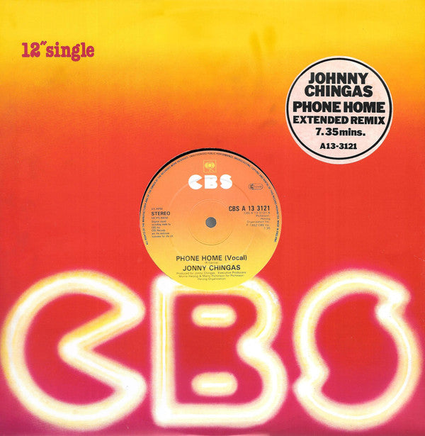 Jonny Chingas : Phone Home (12", Single)