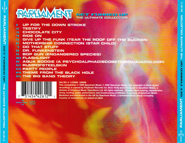 Parliament : Get Funked Up - The Ultimate Collection (CD, Comp)