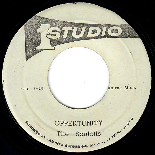 The Tennors / The Soulettes : Pressure & The Slide / Oppertunity (7")