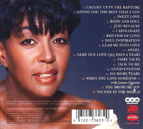 Anita Baker : Sweet Love (The Very Best Of Anita Baker) (CD, Comp, RM)