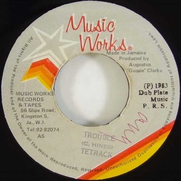 Tetrack : Trouble (7")