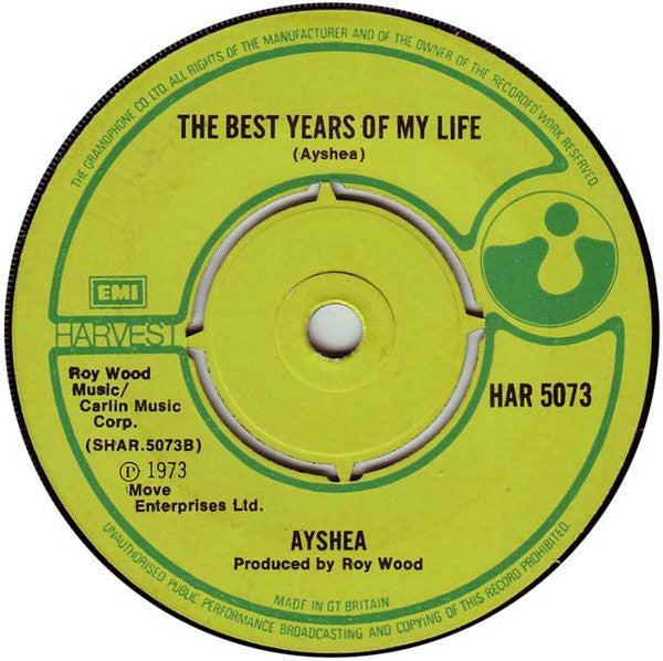 Ayshea Brough : Farewell (7", Single)