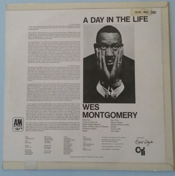 Wes Montgomery : A Day In The Life (LP, Album)