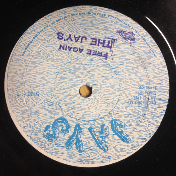 The Jays : Free Again (12")