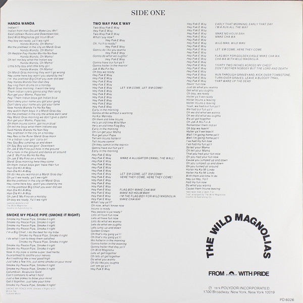 The Wild Magnolias With The New Orleans Project : The Wild Magnolias (LP, Album, All)