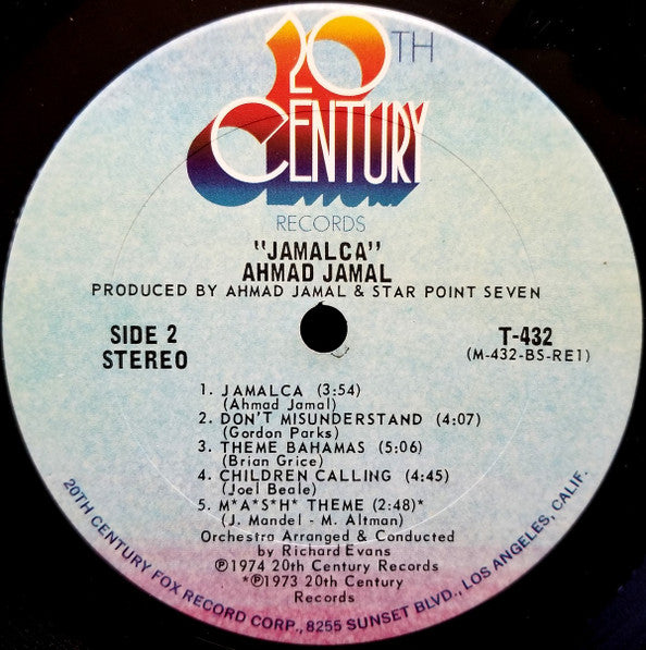 Ahmad Jamal : Jamalca (LP, Album, Ter)