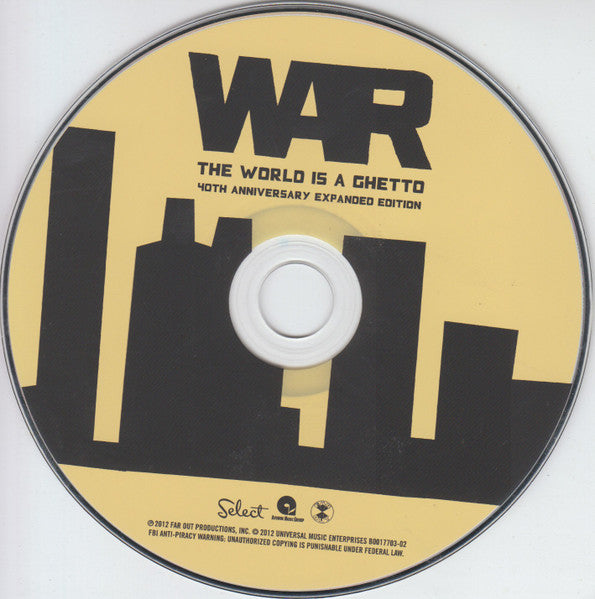 War : The World Is A Ghetto (40th Anniversary Expanded Edition) (CD, Album, RE, RM, Exp)