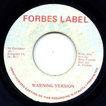 The Prophets : Warn The Nation (7")