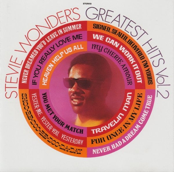 Stevie Wonder : Stevie Wonder's Greatest Hits Vol. 2 (CD, Comp, RE, RM)