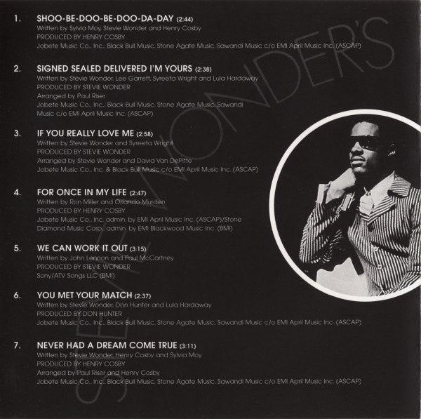 Stevie Wonder : Stevie Wonder's Greatest Hits Vol. 2 (CD, Comp, RE, RM)