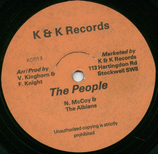 Noel McKoy & The Albians : The People (12")