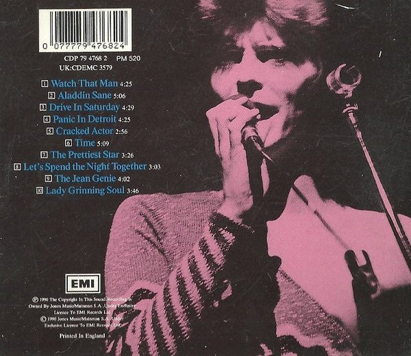 David Bowie : Aladdin Sane (CD, Album, RE, RM)