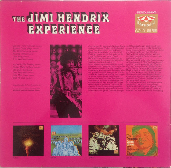 The Jimi Hendrix Experience : The Jimi Hendrix Experience (LP, Album, RE)