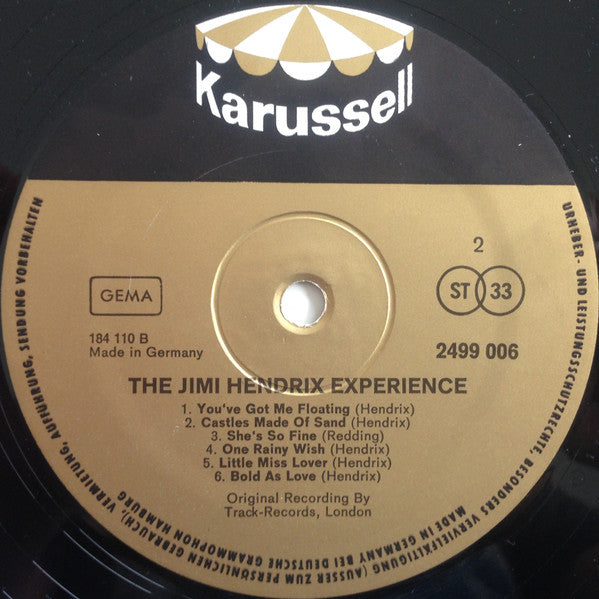 The Jimi Hendrix Experience : The Jimi Hendrix Experience (LP, Album, RE)