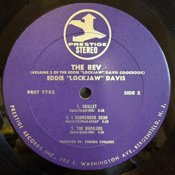 Eddie "Lockjaw" Davis : The Rev (LP, Album)