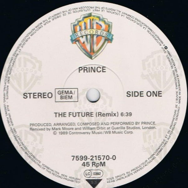 Prince : The Future (12", Single)