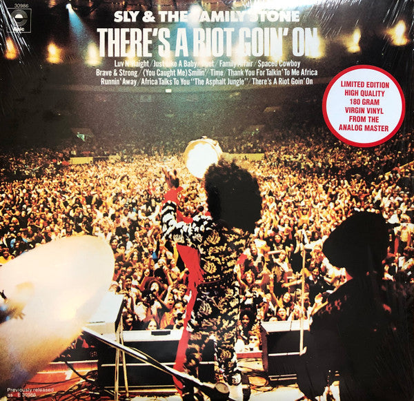 Sly & The Family Stone : There's A Riot Goin' On (LP, Album, RE)